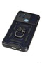 Zngzrmll Newface Realme C25Y Case with Pars Lens Ring Silicone (204017) - Navy Blue - 5