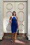 Fisherman Fish Evening Dress Collar Cutout