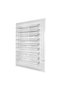 50X50 cm Plastic Bathroom / Wc Ventilation Grille with Adjustable Flap - 2