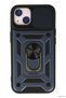 Zngzrmll Newface iPhone 13 Case Pars Lens Ring Silicone (205033) - Navy Blue