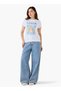 Cotton T-shirt with Print - 3