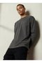 Men Regular Fit Crew Neck Long Sleeve Chest Pocket T-shirt