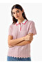 Polo T-shirt with Texture - 3