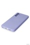 Zngzrmll Newface Galaxy A14 4g Case Nano Inside Velvet Silicone (223415) - Lilac - 5