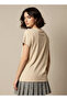 Cotton T-shirt with Print - 4