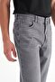 Normal Bel Relaxed Gray Men's Denim Trousers Frnk0000725 Gray Denim Trousers - 3