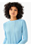 Regular Fit Textured T-shirt - 4
