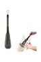 Walnut Pattern Handle Jar Remove Pipette Brush for Office Home Office Hygiene - 4