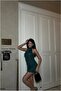 Glittery Sequined Evening Dress Fabric Dress Collar Halter Mini
