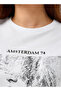 Regular Fit Cotton T-shirt with Graphic Print - 5
