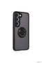 Zngzrmll Newface Galaxy M15 Case Montreal Silicone Cover with Ring (221047) - Black - 2