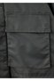 Yüksek yaka cepli parka - 5