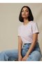 Slim Fit T-shirt with Floral Print - 6