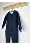 2-8 Years Old Navy Blue Saks Cuffed Cotton Legged 2.5 Tog Children's Sleeping Bag - 2