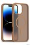 Zngzrmll iPhone 16 Pro Max Jota Magsafe Cover (222421) - Brown