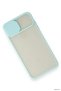 Zngzrmll Newface iPhone X Case Palm Frosted Camera Sliding Silicone (233125) - Turquoise - 3