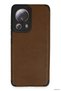 Zngzrmll Newface Mi 13 Lite Case Loop Leather Silicone (233343) - Brown