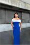 Madonna Fish Evening Dress Collar Cutout - 2
