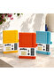 Notebook, (9X14Cm), Accordion Spine, Textured Hard Cover, 176 Pages, Lined, 040, Orange - 2