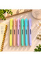 6-Piece Pastel Highlighter Pen Set Colorful Highlighter Pen