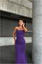 Flexible Lycra Maxi Strapless Evening Dress Fabric Dress - 2