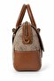 Unicorn Printed Front Pocket Cover Detailed Stylish Design Women's Daily Hand and Shoulder Bag Camel - 7
