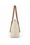Winnie Belt Strap Detailed Shoulder Bag Cream - 2