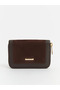 Brown Suede Women's Wallet