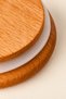 Sora Single Wooden Vacuum Lid Glass Spice Jar Storage Jar Natural 290 Cc, Food Storage Container - 5