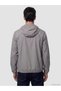 Gray Regular Fit Hooded Men's Raincoat - 4
