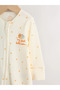 100% Cotton Cream Colored Halloween Themed Single Jumpsuit Set Alyg57000 - 5