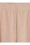 Beige Printed Girls' Soft Touch Tracksuit Set - 6