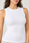 Women's 2-Pack 95% Cotton Sleeveless Basic Undershirts - Stretchable Soft Everyday Undergarments - 5