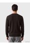 Brown V-Neck Men's Knitwear Sweater - 3
