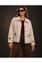 Imported Fabric Premium Quality Embroidered Cashmere Jacket - 5