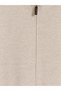Beige Regular Fit High Collar Men's Knitwear Cardigan - 6