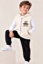 7-8-9-10 Years Old Three-Threaded Embroidered Children's Cardigan Vest
