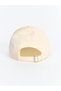 Ecru Milan Embroidered Women's Cap Hat - 3