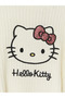 Ecru Hello Kitty Embroidered Girls' Knit Sweater - 2
