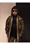 Camouflage Zippered Plus Size Suit Set of 2 Tracksuit with Cargo Side Pockets and Zippered Deep Pockets - 2