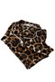 Leopard Pattern Suede Fabric Cotton Shirt Collar Long Sleeve Pajama Set Suitable for Girls and Mothers - 9