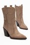 Women's Cowboy Boots - Pointed Toe Thick Heel