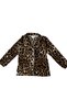 Leopard Pattern Suede Fabric Cotton Shirt Collar Long Sleeve Pajama Set Suitable for Girls and Mothers - 7