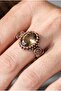 Pure Copper Evil Eye Protection Zultanite Ring Adjustable Quality Vip - 2