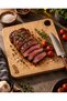 3-Piece Wooden Cutting Board Set – Meat Fish Vegetables 30X23 cm 18 mm Plywood - 4