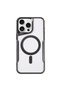 Apple iphone 16 pro case boyi magsafe silicone cover - black