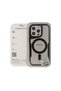 Apple iphone 16 pro case boyi magsafe silicone cover - black - 3