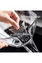 10 Pieces Fruit and Vegetable Washing Strainer – Transparent Food Bowl with Removable Filter, Salad Bowl with Strainer, Vegetable Washer - 7
