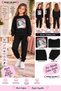 Winter Unisex Black Tracksuit, Black Sweat Top and Bottom Set - 2
