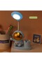 4 Pieces Astronaut Desk Lamp Pen Holder – Lighting and Pen Holder with Astronaut Figure, Children's Room Study Table, Desk Lamp Pen Holder Mixed Colors - 5